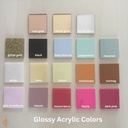 Customized Wood and Acrylic Nursery Name