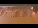 Customized Wood and Acrylic Nursery Name