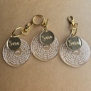 Acrylic and personalized "Our Father" Key Chain
