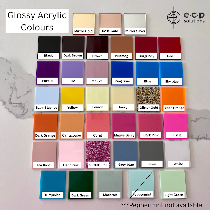 Personalized doble layer Acrylic Wall Name