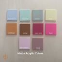 Customized Wood and Acrylic Nursery Name