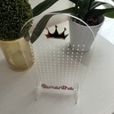 Earring and studs Organizer, Acrylic Stand Display (192 Holes)