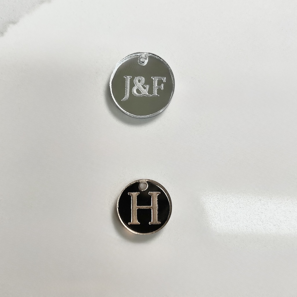 50 PCS-Custom Branding Acrylic Tags | Custom Small Business Tag