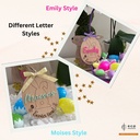 Easter Basket Tag | Bunny custom tag | Easter gift | Personalized Easter Tag | Easter Decor | Easter gift for kids | Custom Easter Name Tag