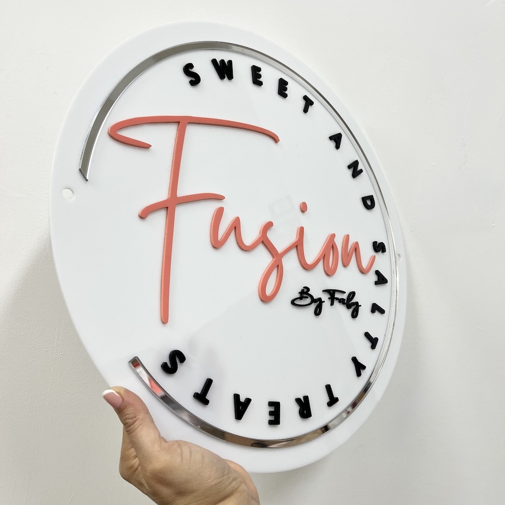 Custom Backlight Logo Acrylic Sign