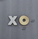 Deco Acrylic Tic Tac Toe Board with Reversibles Tokens